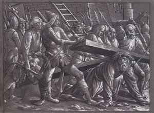 Christus Draagt het Kruis